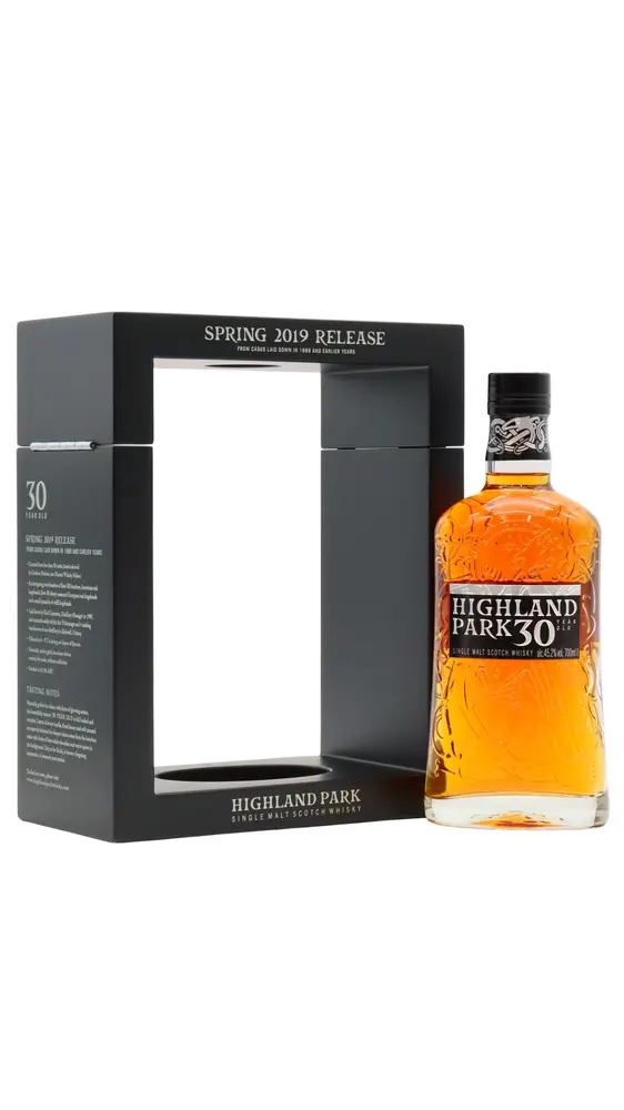 Highland Park - 30 year old Spring 2019 Release Single Malt Scotch 1989 Whisky 70cl 45.2% ABV