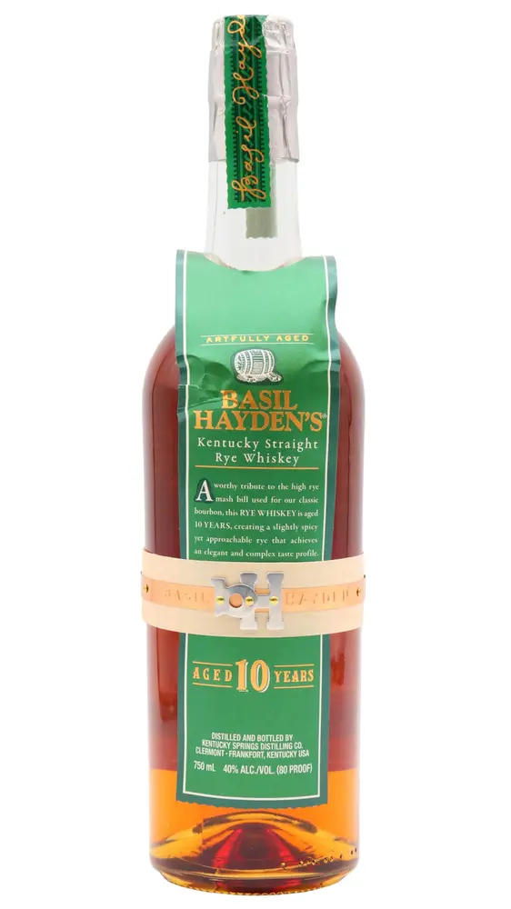 Basil Hayden's - 10 year old Kentucky Straight Rye Whiskey 75cl 40% ABV