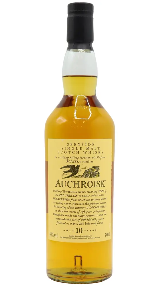 Auchroisk - 10 year old Flora & Fauna Single Malt Scotch Whisky 70cl 43% ABV