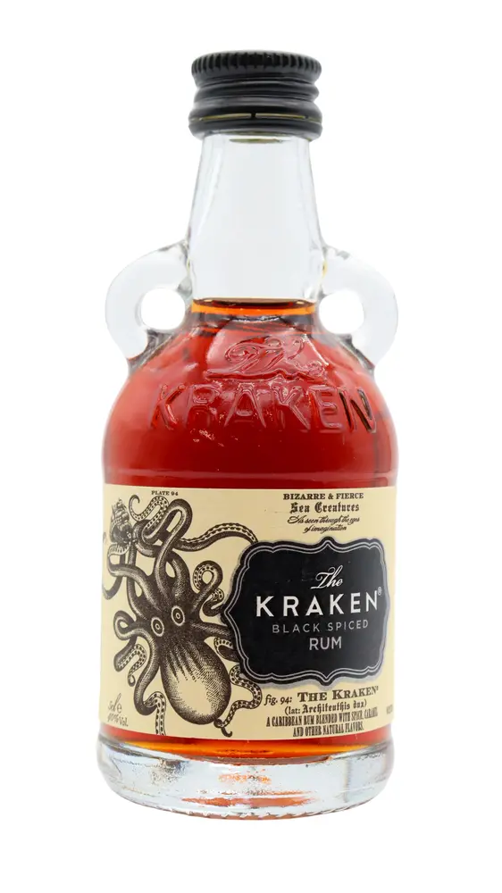 Kraken - Black Spiced Rum 5cl 40% ABV Miniature