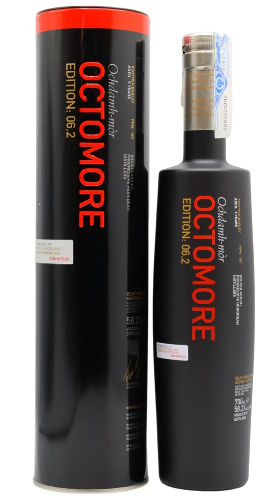 Octomore - 5 year old 06.2 Islay Single Malt Whisky 70cl 58.2% ABV