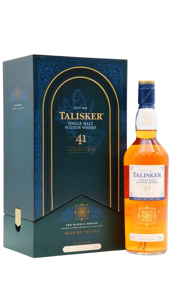 Talisker - 41 year old The Bodega Series #2 Single Malt Scotch 1978 Whisky 70cl 50.7% ABV