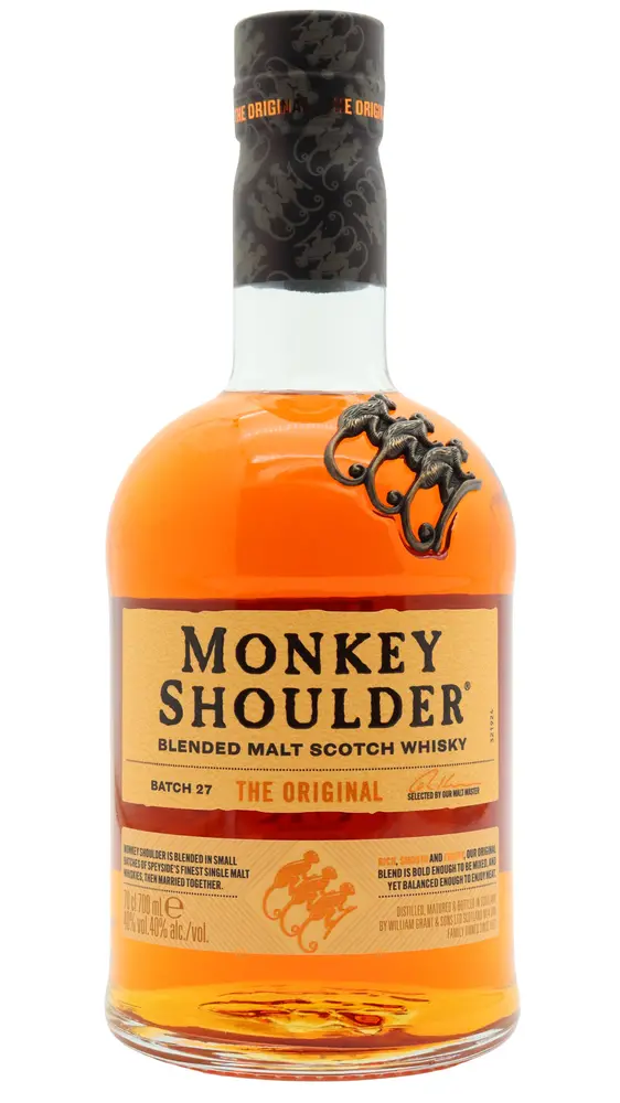 Monkey Shoulder - Blended Malt Scotch Whisky 70cl 40% ABV