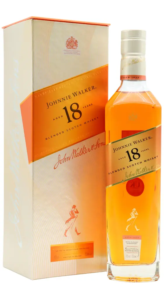Johnnie Walker - 18 year old Blended Scotch Whisky 70cl 40% ABV
