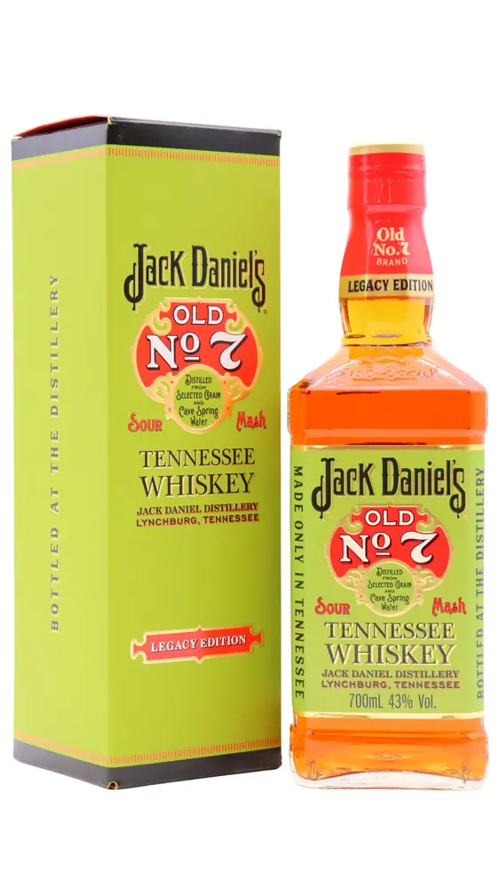 Jack Daniel's - Old No. 7 Legacy Edition 1 Tennessee Whiskey 70cl 43% ABV