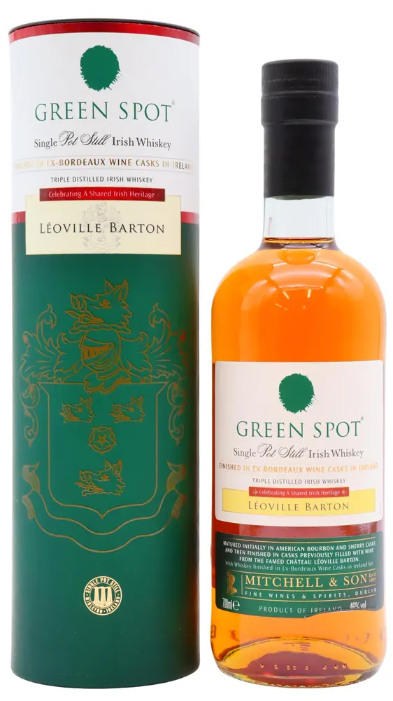 Green Spot - Leoville Barton Bordeaux Wine Cask Finish Single Pot Still Irish Whiskey 70cl 46% ABV