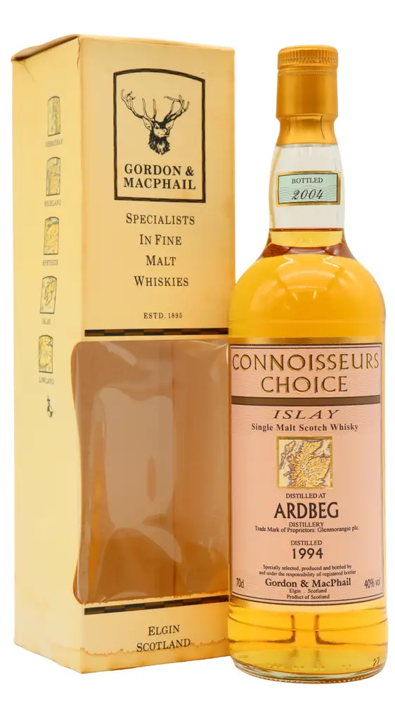 Ardbeg - 10 year old Connoisseurs Choice Single Malt Scotch 1994 Whisky 70cl 40% ABV