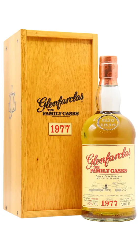 Glenfarclas - 29 year old The Family Casks #61 1977 Whisky 70cl 59% ABV