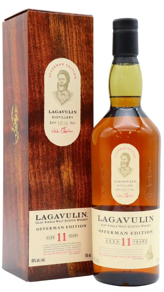 Lagavulin - 11 year old Offerman 1st Edition Islay Single Malt Scotch Whisky 75cl 46% ABV