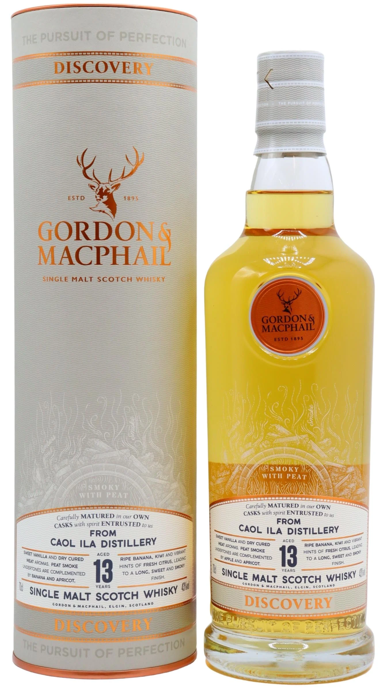 Caol Ila - 13 year old Gordon & MacPhail Discovery Single Malt Scotch Whisky 70cl 43% ABV