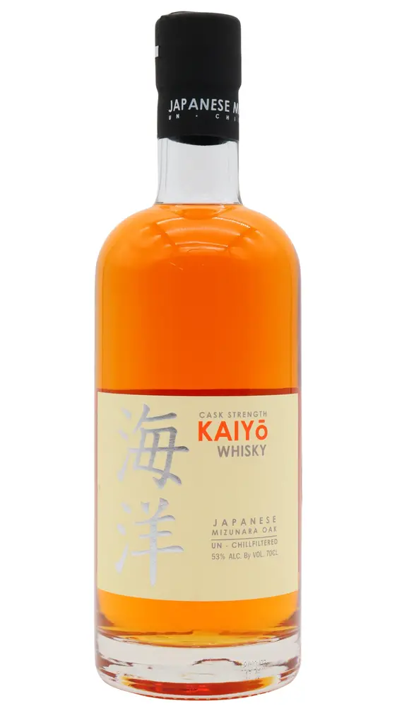 Kaiyo - Japanese Mizunara Oak Cask Strength Whisky 70cl 53% ABV