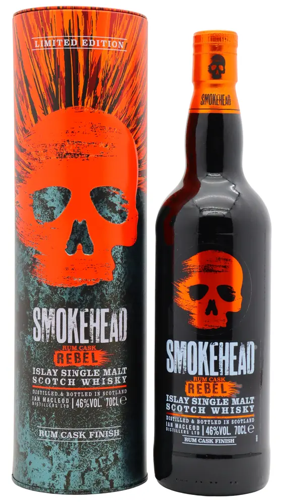 Smokehead - Rum Rebel Islay Single Malt Scotch Whisky 70cl 46% ABV