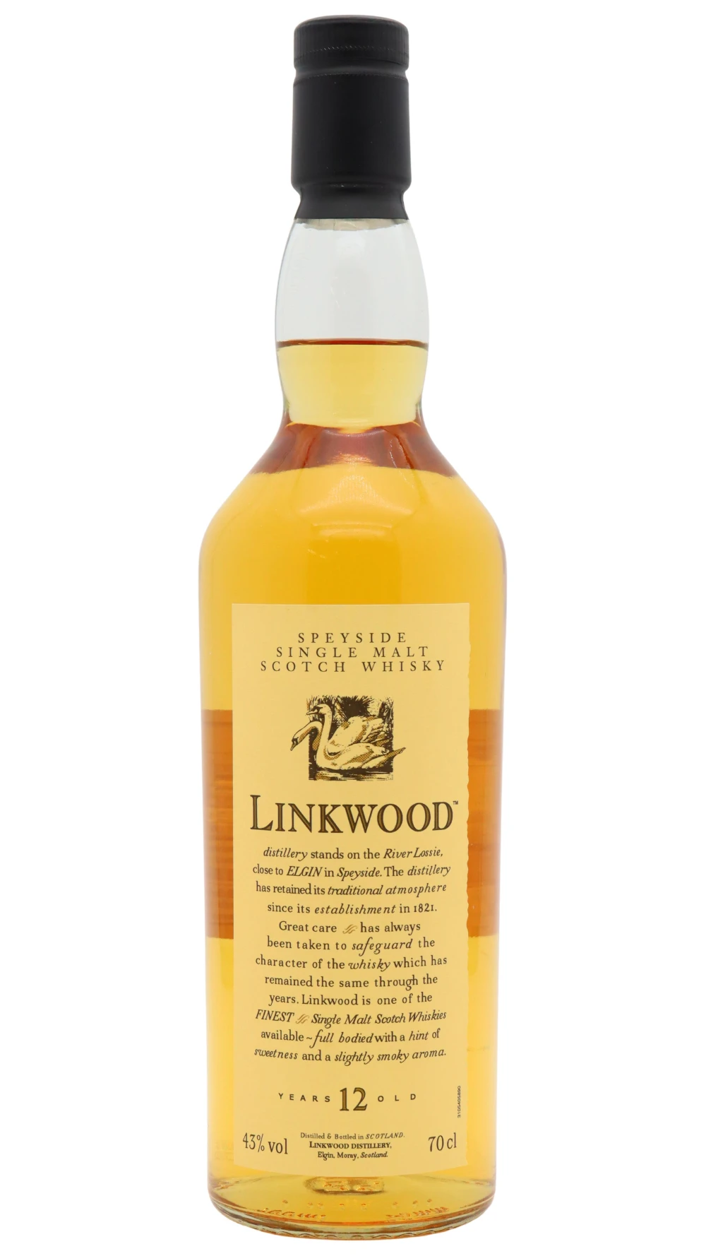 Linkwood - 12 year old Flora & Fauna Single Malt Scotch Whisky 70cl 43% ABV
