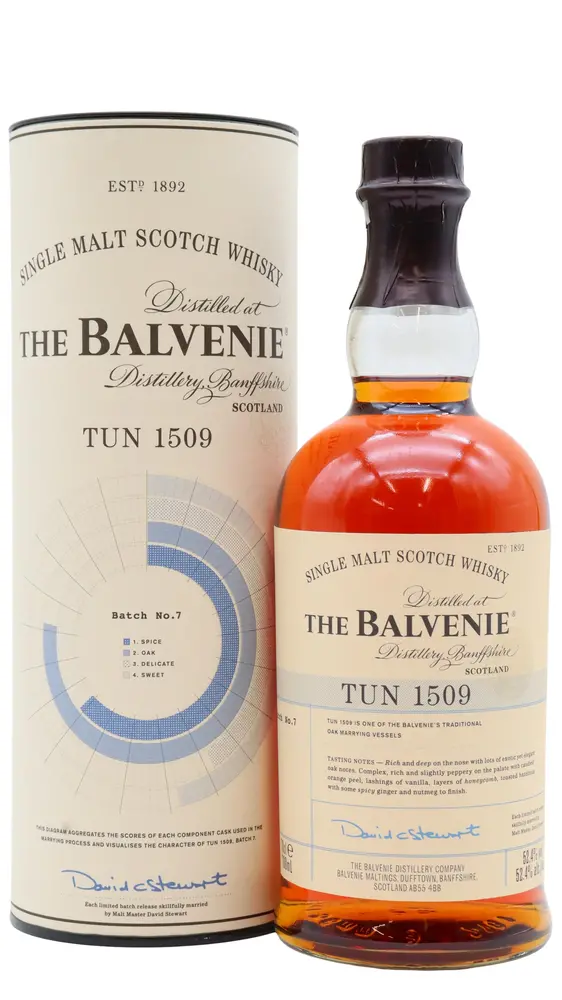 Balvenie - Tun 1509 Batch 7 Single Malt Scotch Whisky 70cl 52.4% ABV