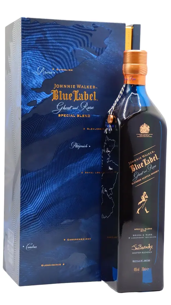 Johnnie Walker - Blue Label Ghost And Rare Series - Brora & Rare Blended Scotch Whisky 70cl 46% ABV