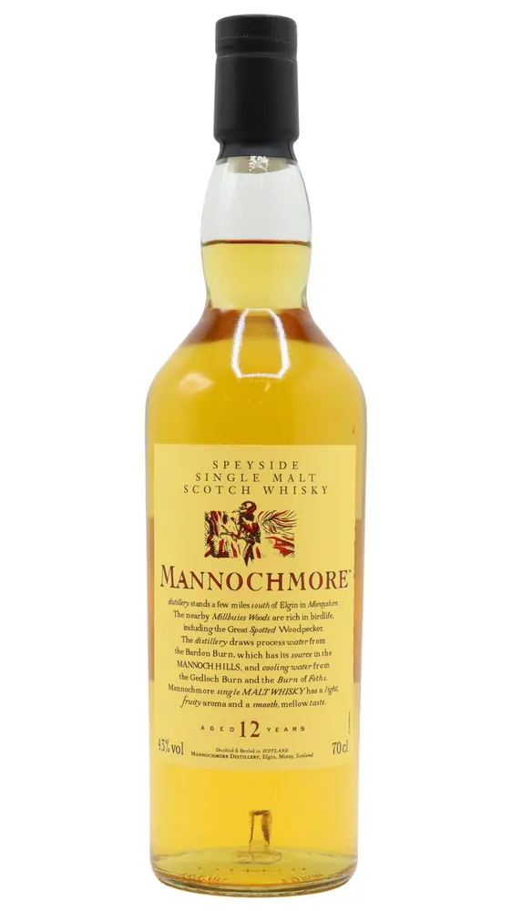 Mannochmore - 12 year old Flora & Fauna Single Malt Scotch Whisky 70cl 43% ABV