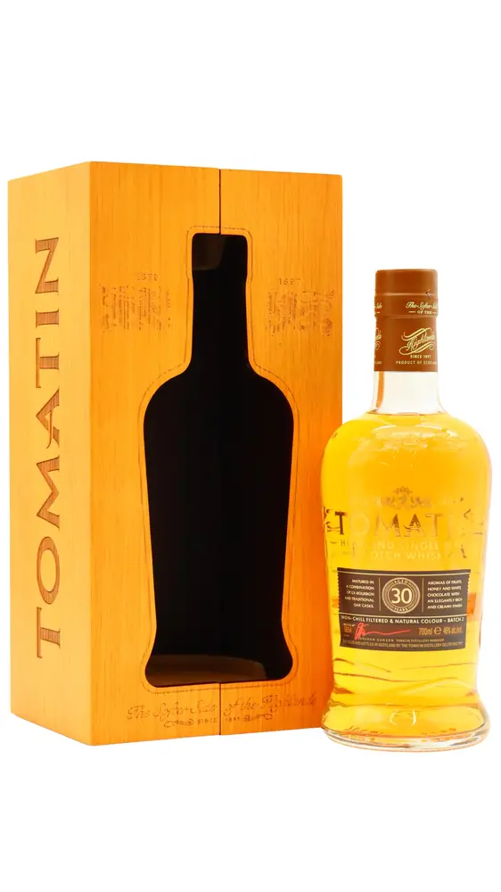 Tomatin - 30 year old Batch #2 Highland Single Malt Scotch Whisky 70cl 46% ABV