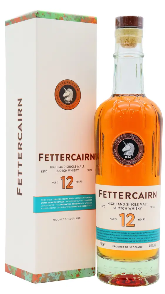 Fettercairn - 12 year old Highland Single Malt Scotch Whisky 70cl 40% ABV