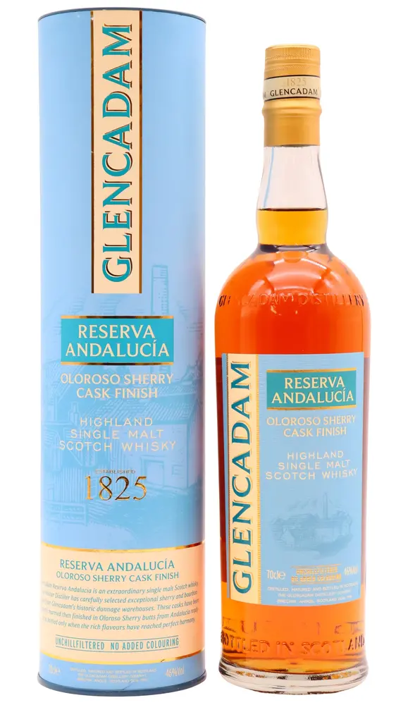 Glencadam - Reserva Andalucia Highland Single Malt Scotch Whisky 70cl 46% ABV