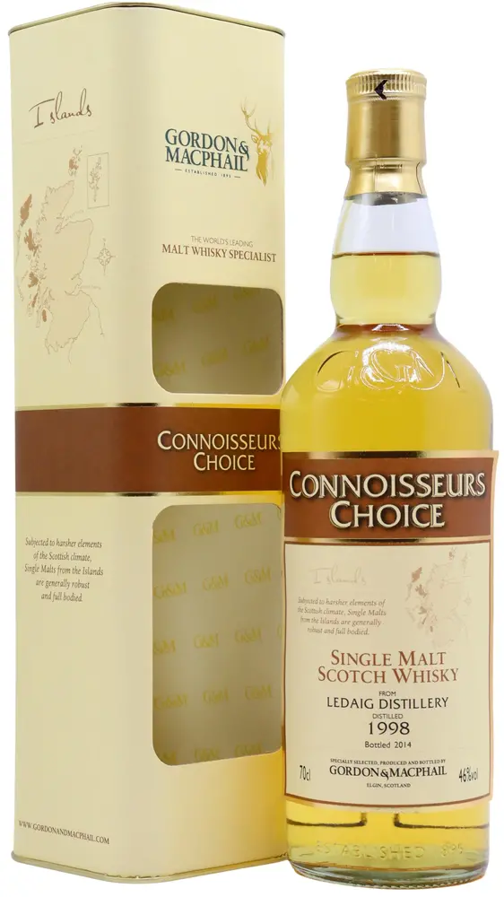 Ledaig - 15 year old Connoisseurs Choice Single Malt Scotch 1998 Whisky 70cl 46% ABV