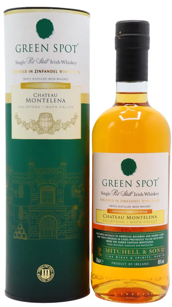 Green Spot - Chateau Montelena Zinfandel Wine Cask Finish Single Pot Still Irish Whiskey 70cl 46% ABV
