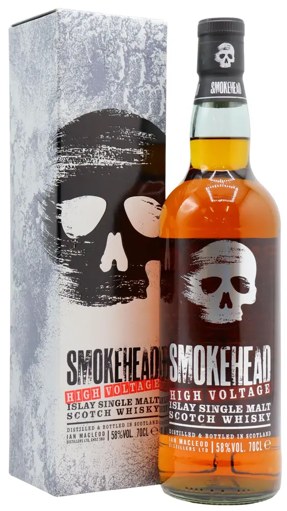 Smokehead - High Voltage Islay Single Malt Scotch Whisky 70cl 58% ABV