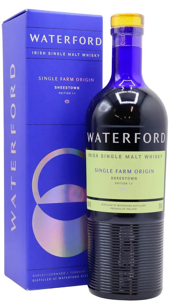 Waterford - 3 year old Single Farm Origin Series Sheestown 1.1 Irish 2016 Whiskey 70cl 50% ABV