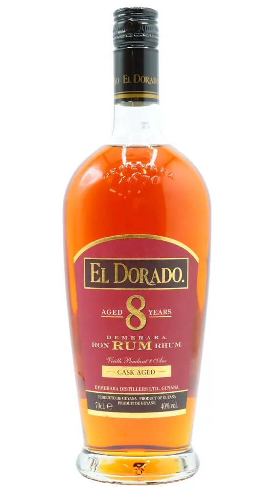 El Dorado - 8 year old Guyanese Rum 70cl 40% ABV
