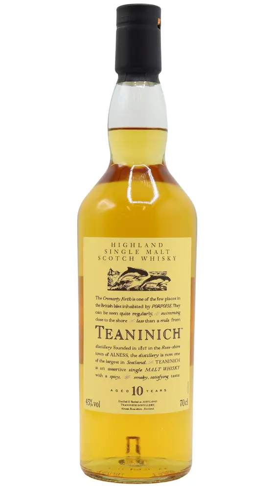 Teaninich - 10 year old Flora & Fauna Single Malt Scotch Whisky 70cl 43% ABV