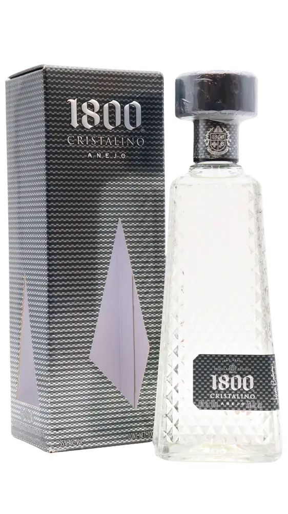 1800 - Cristalino Anejo Tequila 70cl 35% ABV
