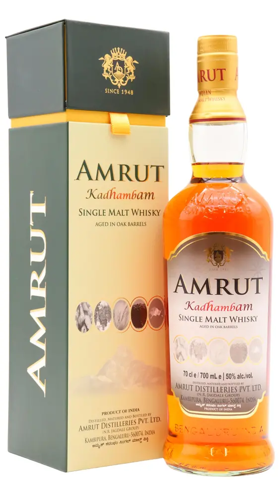 Amrut - Kadhambam 3rd Edition Indian Single Malt Whisky 70cl 50% ABV