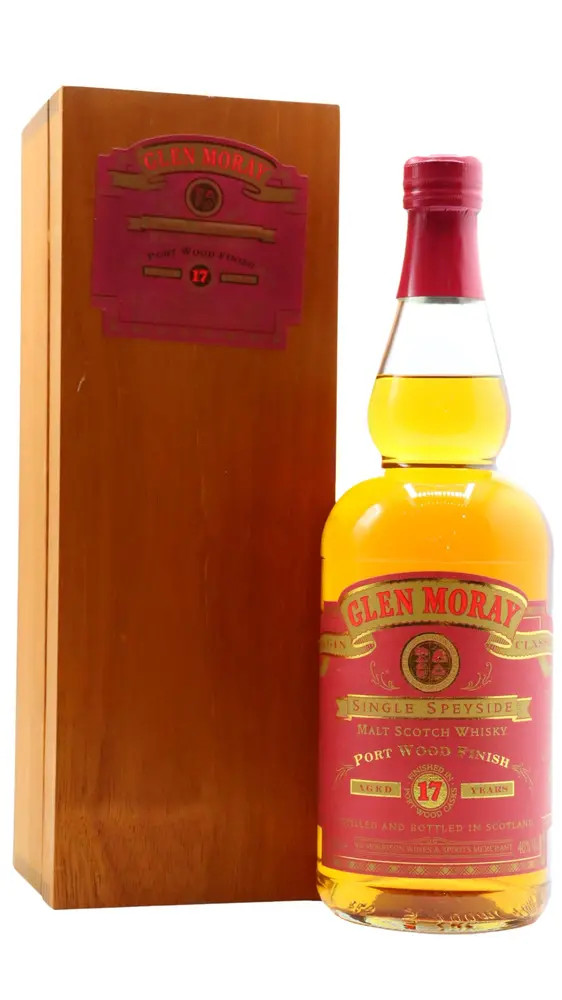 Glen Moray - 17 year old Port Wood Finish Whisky 70cl 40% ABV