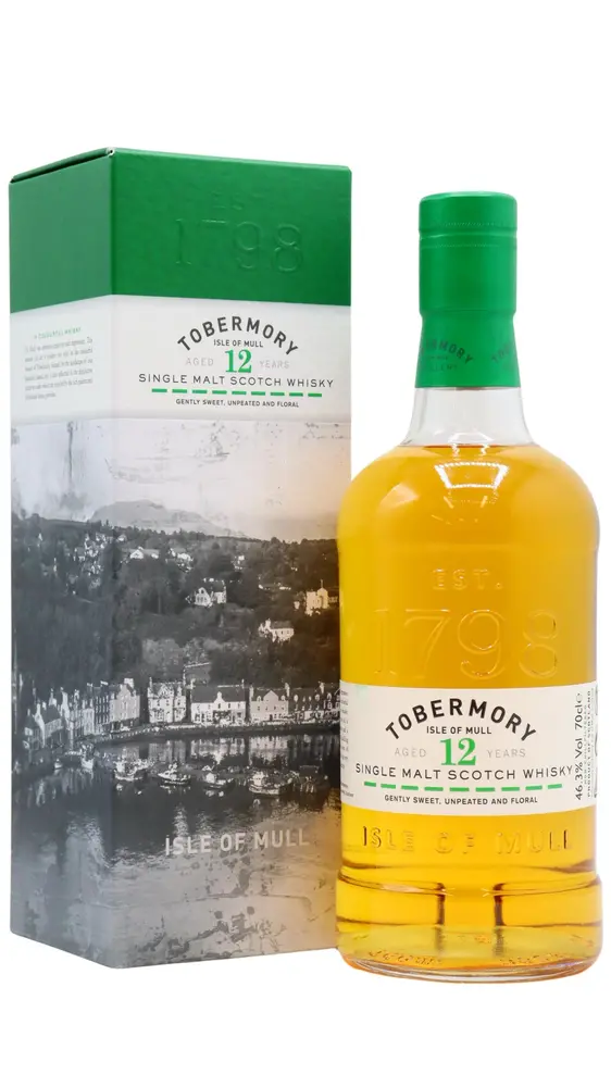 Tobermory - 12 year old Single Malt Scotch Whisky 70cl 46.3% ABV