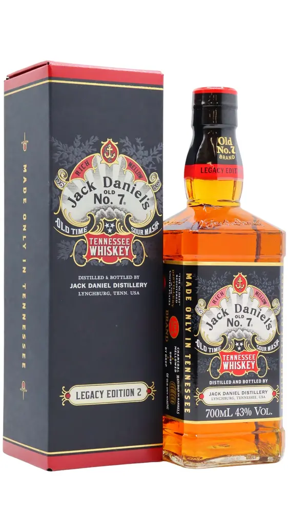 Jack Daniel's - Old No. 7 Legacy Edition 2 Tennessee Whiskey 70cl 43% ABV
