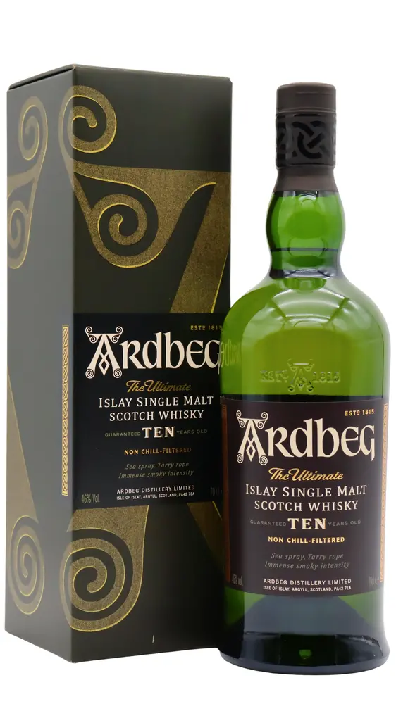 Ardbeg - 10 year old Islay Single Malt Scotch Whisky 70cl 46% ABV