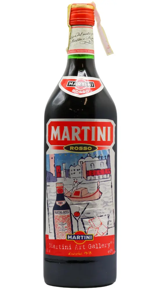Martini - Rosso Andy Warhol 1958 Label Vermouth 100cl 16% ABV