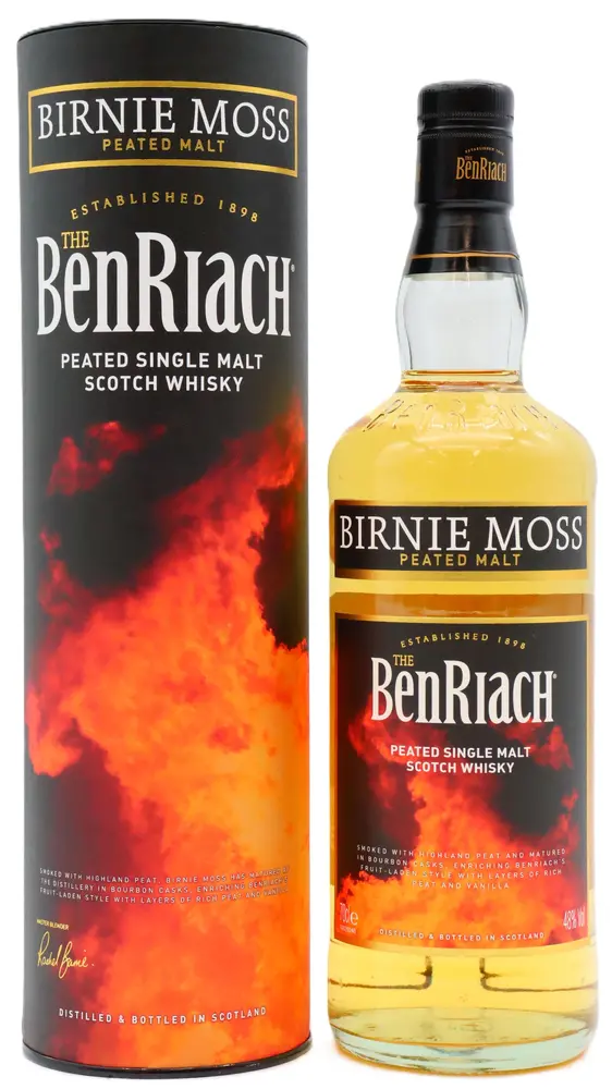 Benriach - Birnie Moss Peated Speyside Single Malt Scotch Whisky 70cl 48% ABV