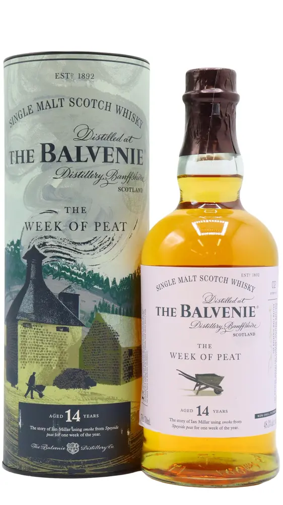 Balvenie - 14 year old Stories #2 - The Week Of Peat Single Malt Scotch Whisky 70cl 48.3% ABV