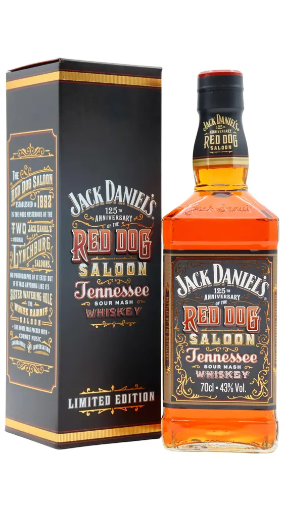 Jack Daniel's - Red Dog Saloon 125th Anniversary Whiskey 70cl 43% ABV