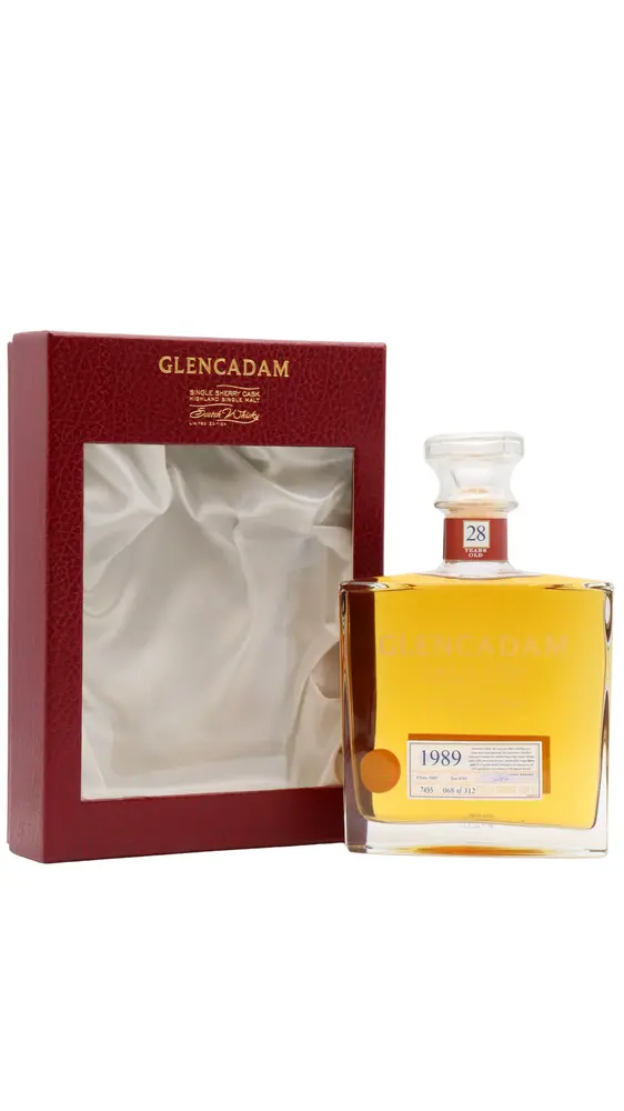 Glencadam - 28 year old Single Cask #7455 1989 Whisky 70cl 56.8% ABV