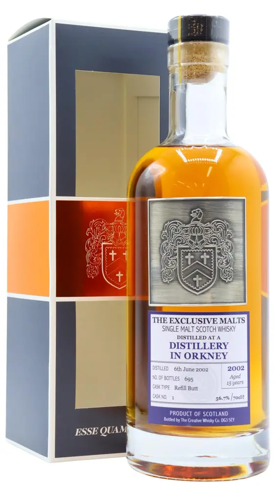 Highland Park - 15 year old The Exclusive Malts Single Cask #1 2002 Whisky 70cl 56.7% ABV
