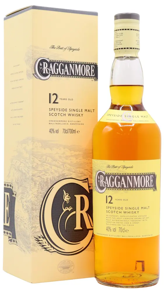 Cragganmore - 12 year old Speyside Single Malt Scotch Whisky 70cl 40% ABV