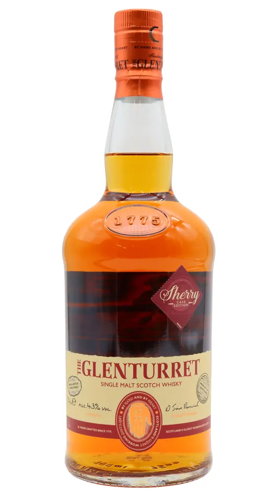 Glenturret - Sherry Cask Edition Single Malt Scotch Whisky 70cl 43% ABV