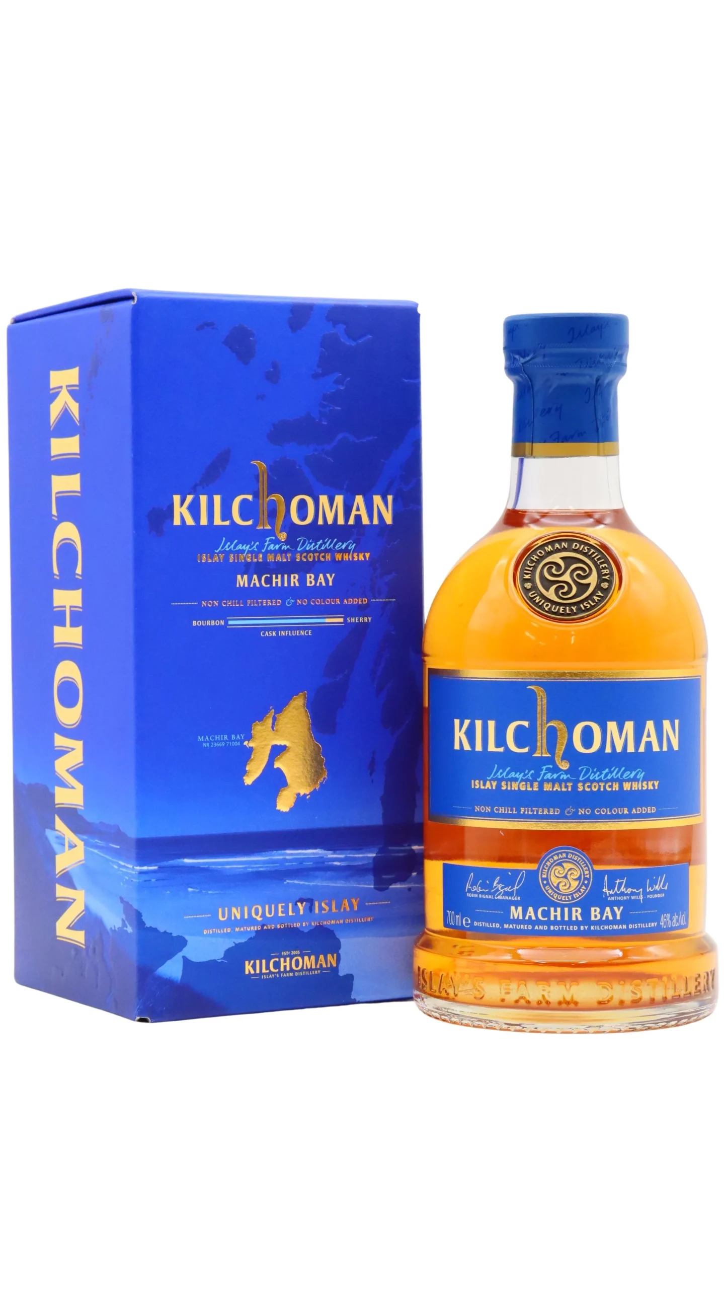 Kilchoman - Machir Bay Islay Single Malt Scotch Whisky 70cl 46% ABV