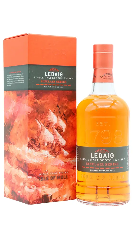 Ledaig - Sinclair Series Rioja Cask Finish Single Malt Scotch Whisky 70cl 46.3% ABV