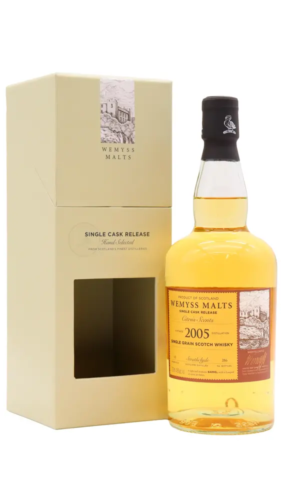 Strathclyde - 13 year old Wemyss Malts - Citrus Scent Single Cask 2005 Whisky 70cl 46% ABV