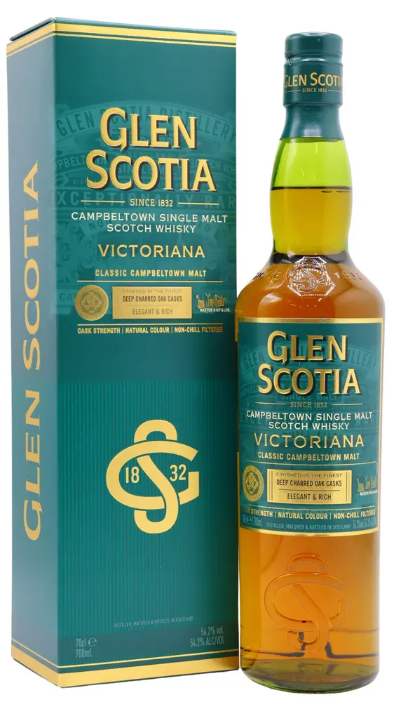 Glen Scotia - Victoriana Campbeltown Single Malt Scotch Whisky 70cl 54.2% ABV
