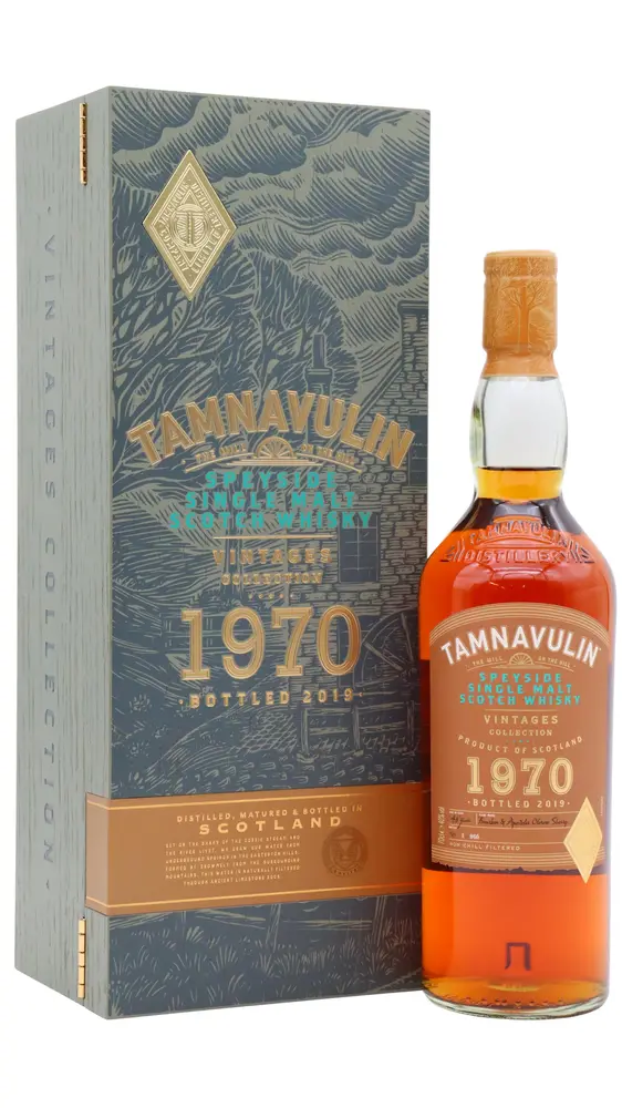 Tamnavulin - 48 year old Vintages Collection Speyside Single Malt Scotch 1970 Whisky 70cl 40% ABV