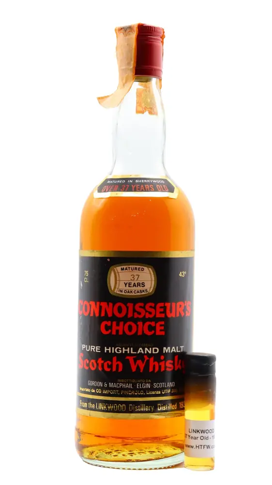 Linkwood - 37 year old Connoisseurs Choice Single Malt Scotch 1939 Whisky 75cl 43% ABV