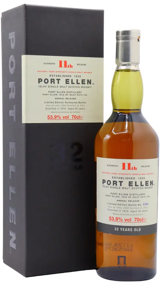 Port Ellen (silent) - 32 year old 11th Release Islay Single Malt Scotch 1979 Whisky 70cl 53.9% ABV